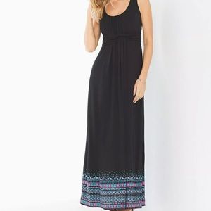 Sleeveless Wrapped Waist Maxi dress